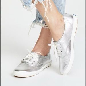 Keds KATE SPADE ♠️ metallic silver